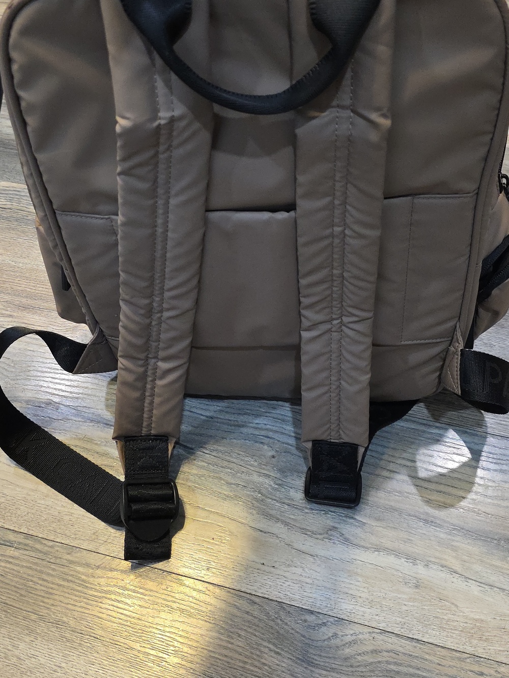 CALPAK Luka 15" Nylon Laptop Backpack Chocolate Padded Multiple Compartments - Picture 5 of 6